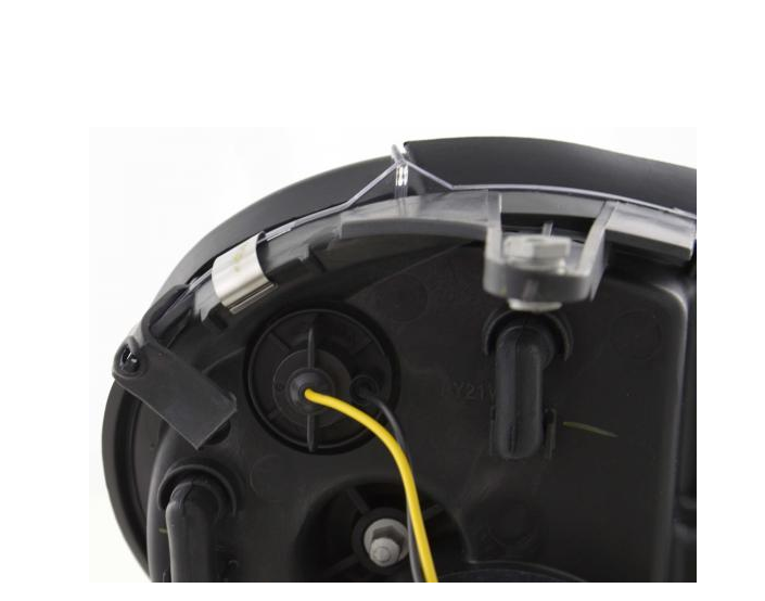 FK LED DRL Angel Eye Projector Headlights Mercedes E-Class type W211 06-08 LHD - LJ Automotive