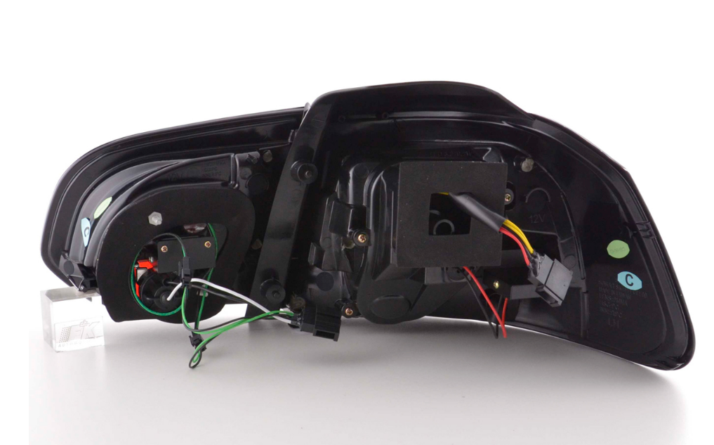 FK Set VW GOLF MK6 6 1K 08-12 LED REAR LIGHTS LAMPS TAIL Clear Chrome LHD