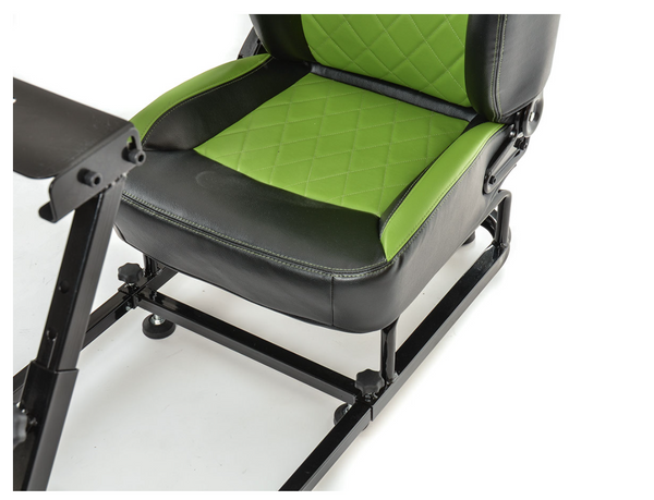 Sim Chair Racing Seat Driving Game Xbox Playstation PC Steering Wheel Pedal GREE