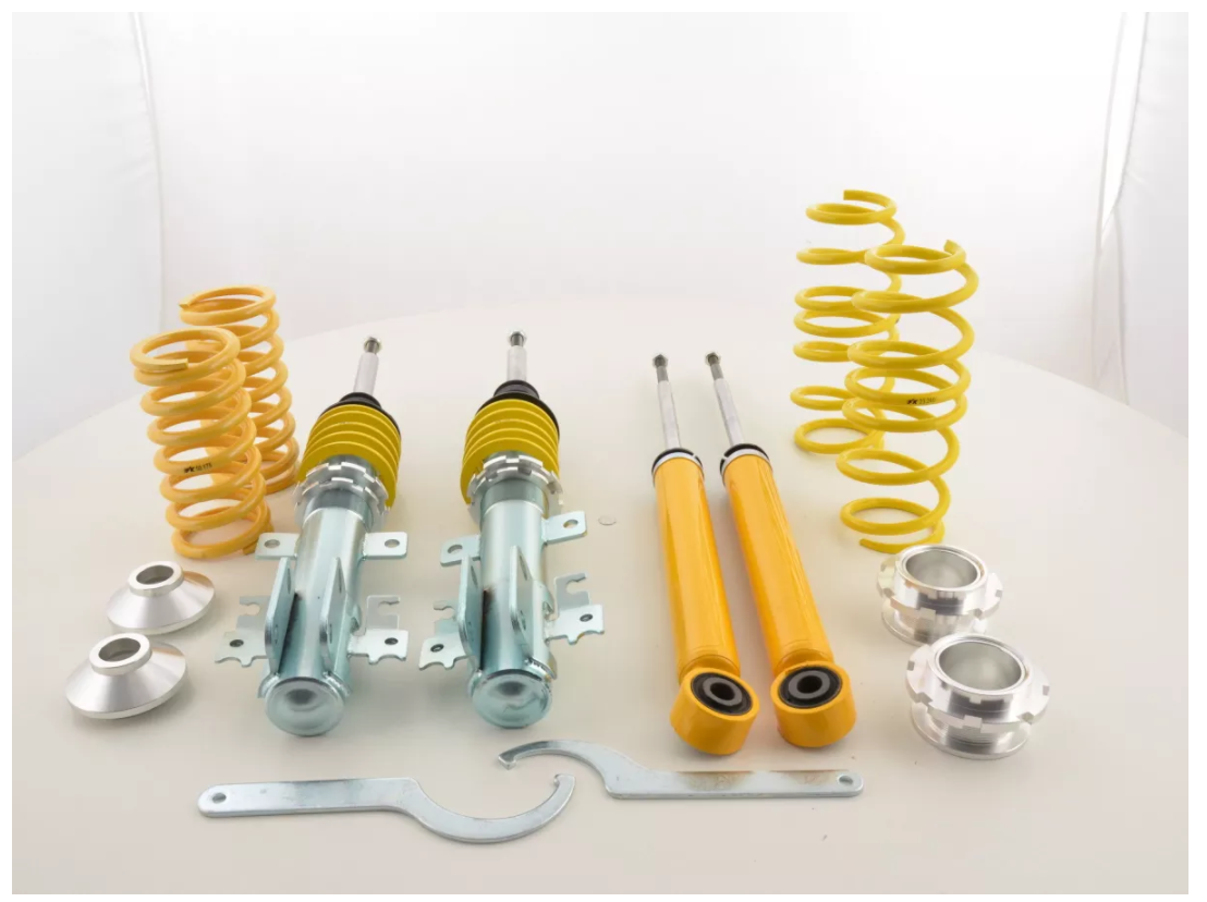 FK AK Street Coilovers Lowering Springs & Dampers Kit Full Suspension Suzuki Swift MZ EZ EZB j 05-20
