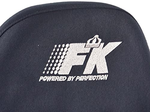 27312838 Pair of Basic Bucket Seats Black Fabric Non-Reclining