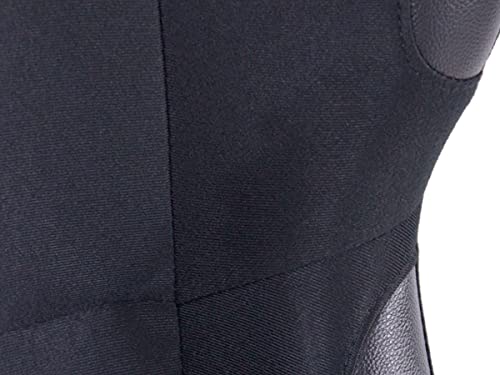 27312838 Pair of Basic Bucket Seats Black Fabric Non-Reclining