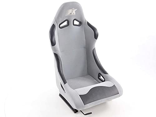 27312840 Pair of Basic Bucket Seats in Grey / Black