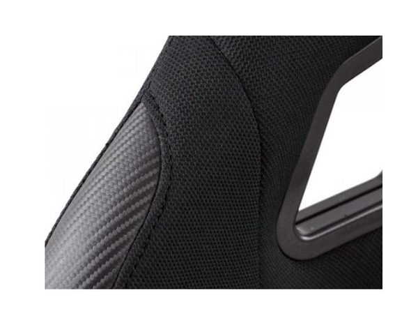 FK Universal Full Bucket Sports Seats Set Pair Red Inc Runners Car Van 4x4 - LJ Automotive