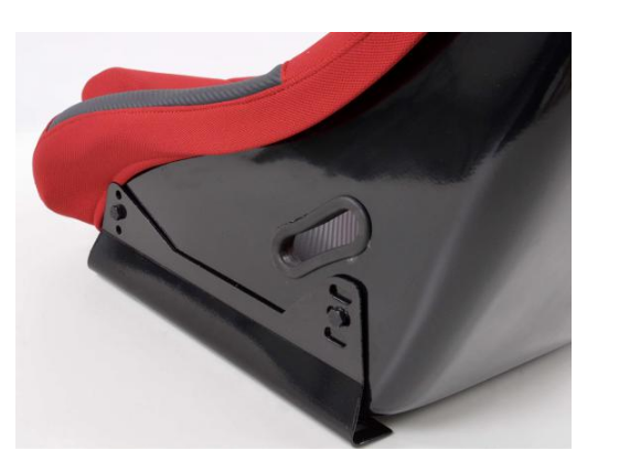 FK Universal Full Bucket Sports Seats Set Pair Red Inc Runners Car Van 4x4 - LJ Automotive