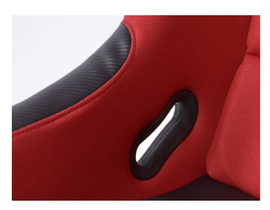 FK Universal Full Bucket Sports Seats Set Pair Red Inc Runners Car Van 4x4 - LJ Automotive
