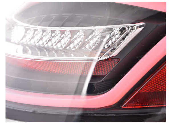 FK SET BLACK LED LIGHTBAR REAR LIGHTS PORSCHE BOXSTER 987 04-09 - LJ Automotive