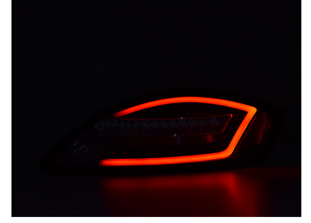 FK SET BLACK LED LIGHTBAR REAR LIGHTS PORSCHE BOXSTER 987 04-09 - LJ Automotive
