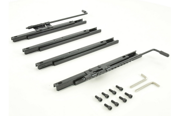 FK Bucket Sports Seat Set Black Quilted Stitch Defender 90 110 T4 T5 Van 4x4 Car - LJ Automotive