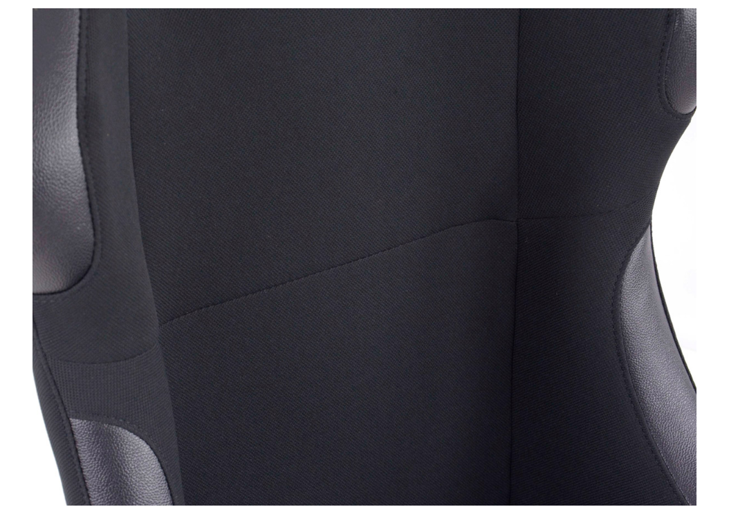 FK Bucket Sports Seat Pair Black Kit Car 4x4 Camper Van Transporter Track Custom - LJ Automotive