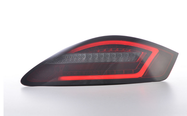 FK SET BLACK LED LIGHTBAR REAR LIGHTS PORSCHE BOXSTER 987 04-09 - LJ Automotive