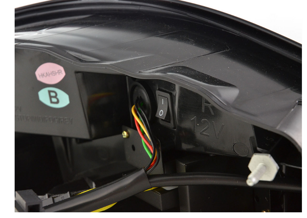 FK SET BLACK LED LIGHTBAR REAR LIGHTS PORSCHE BOXSTER 987 04-09 - LJ Automotive