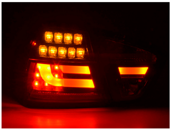 FK Pair SMOKED LED REAR LIGHTS LIGHTBAR BMW E90 E91 3 SERIES 05-08 330 335 M3 - LJ Automotive