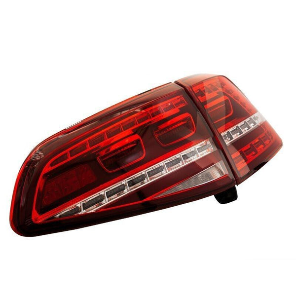 AS Set LED DRL Lightbar Rear Lights Tail Lamps VW Golf VII 7 MK7 12-17 Dynamic GTi Look LHD