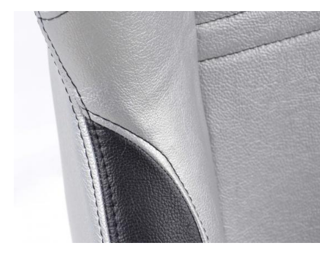 FK Universal Motorsport Bucket Sports Seats Set Silver Grey & Black Car Inc Runners - LJ Automotive