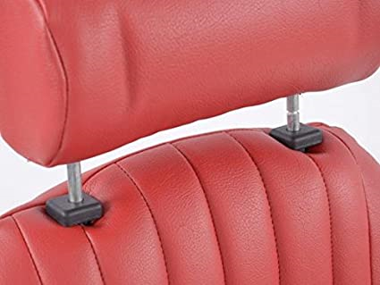 FK Bucket Seats faux leather Red Classic retro Kit Car Custom Project Speedster - LJ Automotive