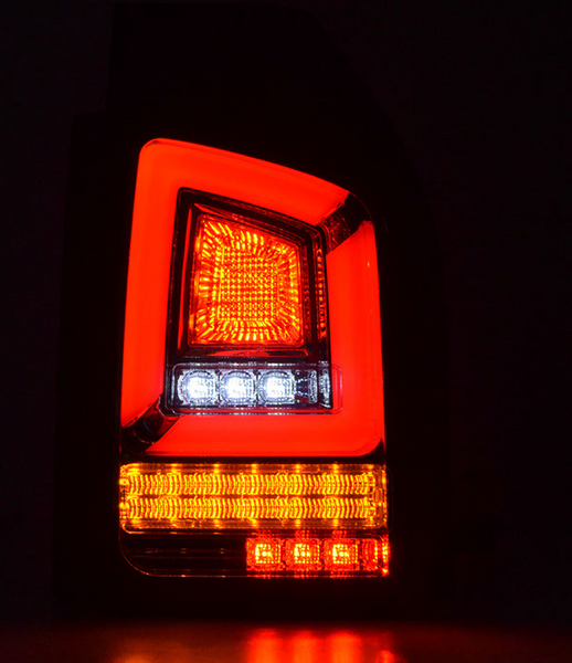 FK Automotive Pair LED Rear Lights Lightbar Sequential VW Bus Transporter T6 15+ - LJ Automotive